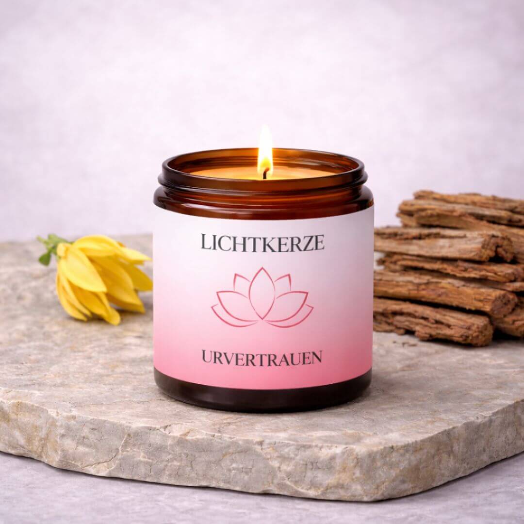 Lichtkerze "Urvertrauen"