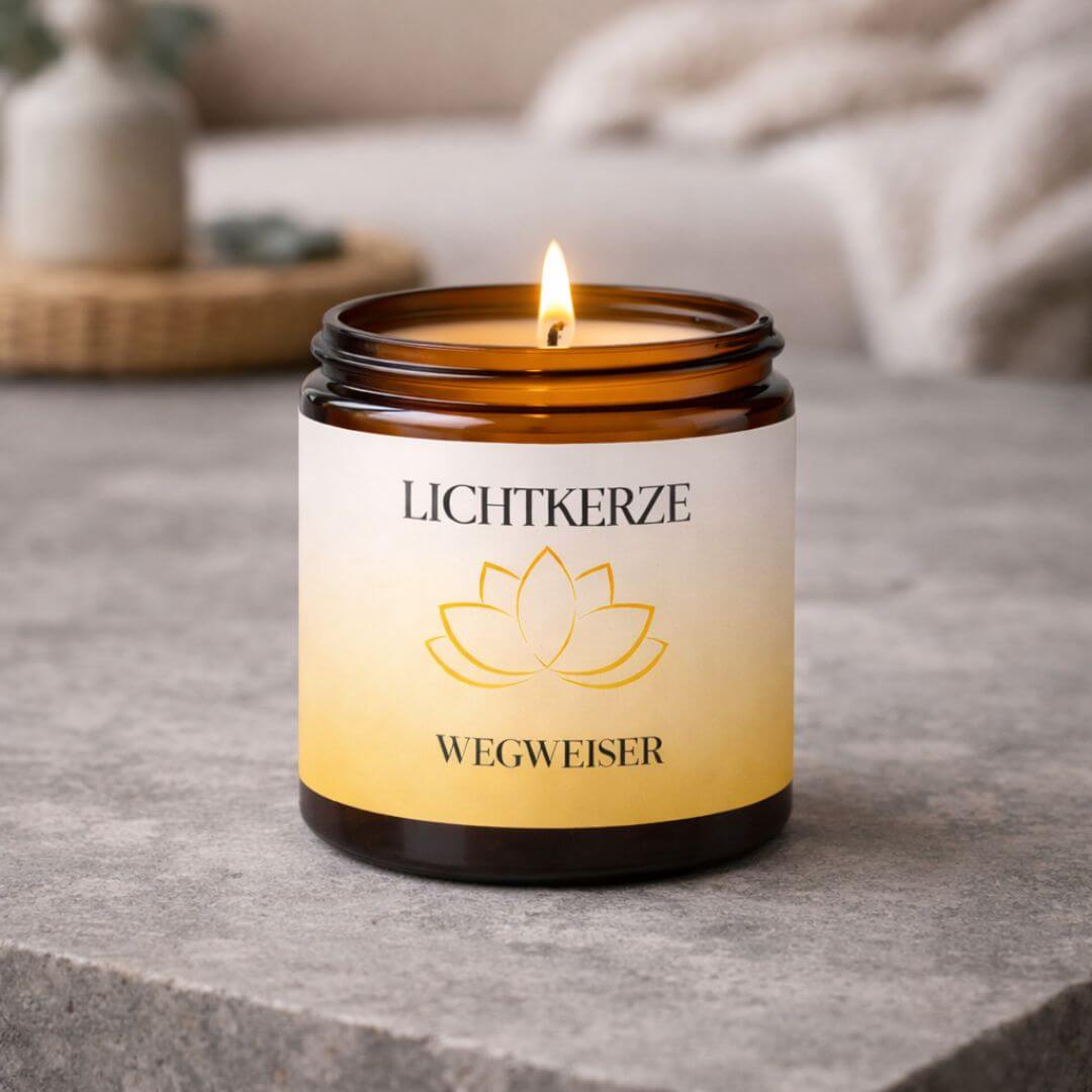 Lichtkerze "Wegweiser"