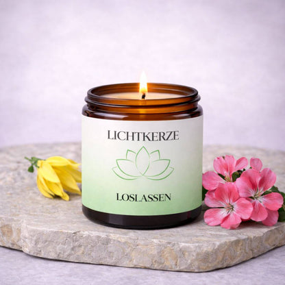 Lichtkerze "Loslassen"