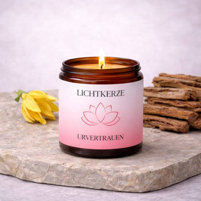 Lichtkerze "Urvertrauen"