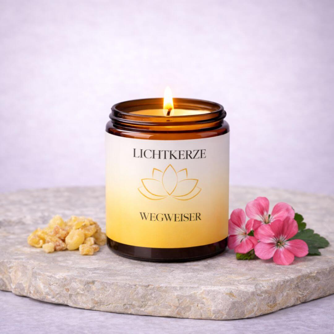 Lichtkerze "Wegweiser"