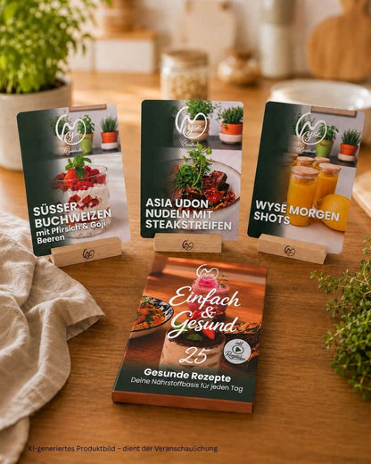 Rezeptkarten Basisbündel Neuauflage mit Aufsteller