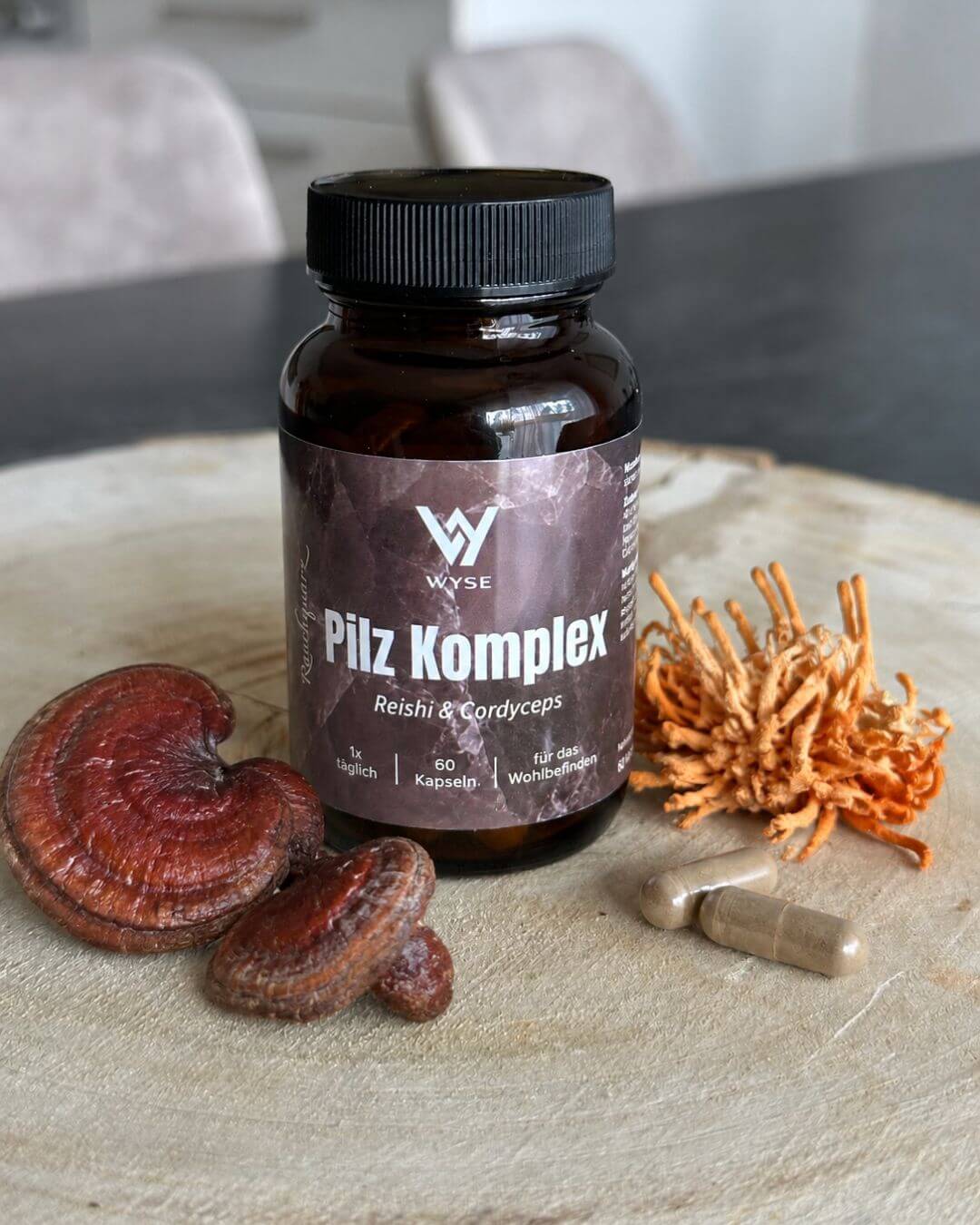 Pilz Komplex - Reishi & Cordyceps